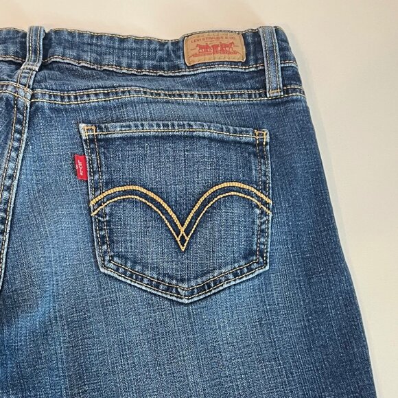 Levi's 418 Super Low Boot Cut Jeans 9 M - Picture 8 of 10